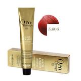 Demipermanens Hajfesték Fanola Oro Therapy Color Keratin 5.606 Égő Vörös Világos Gesztenye, 100ml