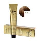 Demipermanens Hajfesték Fanola Oro Therapy Color Keratin 8.00 Intenzív Világos Szőke, 100ml