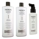 Nioxin - Maxi Csomag System 1: Finom, vékonyszálú, normál hajra, hajritkulás ellen