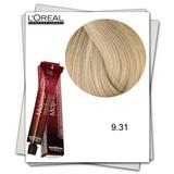 Permanens hajfesték - L'Oreal Professionnel Majirel Ionene G Incell 9.31 Nagyon világos szőke arany hamvas