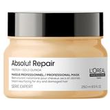 Javító Hajmaszk Sérült Hajra  - L'Oreal Professionnel Absolut Repair Gold Quinoa + Protein, 250 ml