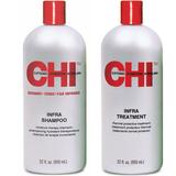 Hajápoló Csomag Hidratáló Hatással CHI Farouk Infra - Sampon 950 ml + Kezelés 950 ml