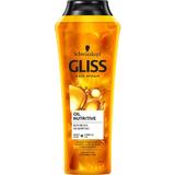 Nutritív Sampon Stresszes és Bosszús Hajra - Schwarzkopf Gliss Hair Repair Oil Nutritive Nourish Shampoo for Strawy and Strained Hair, 250 ml