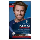 Férfi Hajszínező Gél - Schwarzkopf Men Perfect Anti-Grey Color Gel, árnyalata 60 Természetes Közép Gesztenyebarna