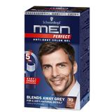 Férfi Hajszínező Gél - Schwarzkopf Men Perfect Anti-Grey Color Gel, árnyalata 70 Természetes Sötét Gesztenyebarna