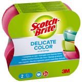 Ergonomikus Mosógatószivacsok, Különböző Színek -  3M Scotch Brite Universal Delicate Color, 2 db.