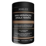 Hidratáló Hajmaszk Agyaggal - Maxiline Profissional Maxi Hydrating Mask Clay Therapy, 1100 g