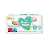 Nedves Törlőkendők a Babák Érzékeny Bőrére - Pampers Sensitive, 2 x 52 db.