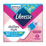 Vékony és Illatos Tisztasági Betét - Libresse Dailies Style So Slim Deo Liners, 32 db.