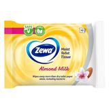 Nedves Toalettpapír Mandulatej Illattal - Zewa Moist Toilet Tissue Almond Milk, 42 db.