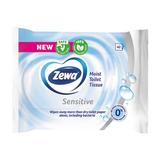 Nedves Toalettpapír Érzékeny Bőrre - Zewa Moist Toilet Tissue Sensitive, 42 db.