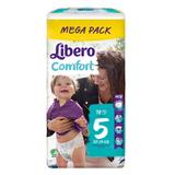 Babapelenkák  - Libero Comfort Mega Pack, mérete 5 (10-14 kg), 78 db.