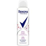 Izzadásgátló Dezodor Spray Virágos és Licsi Illattal, Nőknek - Rexona MotionSense Stay Fresh with Scent of White Flowers & Lychee 48h, 150ml