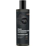 Tisztító Arcgél, Férfiaknak Blackwood & Mint Organic Shop Men, 200ml