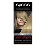 Tartós Hajfesték -Syoss Professional Performance Permanent Coloration Baseline, árnyalata 7-1 Natural Medium Blond