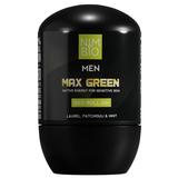 Természetes Dezodor Férfiaknak  - Nimbio Men Max Green Deo Roll-On, 50ml