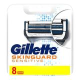 Borotva tartalék - Gillette Skinguard Sensitive, 8 db