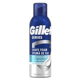 Borotvahab Érzékeny Bőrre, Eukaliptusszal - Gillette Series Cooling Sensitive Shave Foam, 200 ml