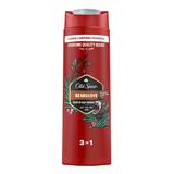  Férfi Tusfürdő és Sampon - Old Spice Bearglove, 400 ml