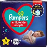 Éjszakai Bugyi Pelenkák- Pampers Pants Extra Night Protect, mérete 5  (12-17 kg), 22 db.