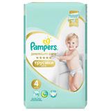 Bugyi Pelenkák - Pampers Premium Care Pants, 4-es méret (9-15 kg), 58 db.