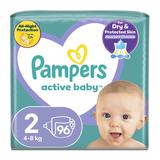 Babapelenka - Pampers Active Baby, mérete 2 (4-8 kg), 96 db.