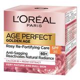 Ránctalanító Krém L'Oreal Paris - Age Perfect Golden Rosy Re-Fortifying Care Cream 60+, 50 ml