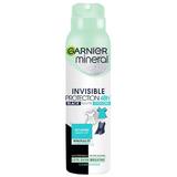 Izzadásgátló Dezodor Spray – Garnier Mineral Invisible Protection 48h Black White Colors Clean Cotton, 150 ml
