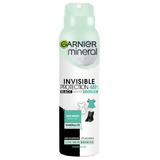 Izzadásgátló Dezodor Spray - Garnier Mineral Invisible Protection 48h Black White Colors Fresh Aloe, 150 ml