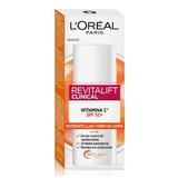 Hidratáló nappali arckrém C-vitaminnal és SPF 50+ faktorral -  L'Oreal Paris Revitalift Clinical Brightening Moisturizing Cream SPF 50+, 50 ml