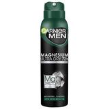 Izzadásgátló dezodor spray - Garnier Men Magnesium Ultra Dry 72h, 150 ml