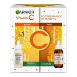 C-vitaminos Arcápoló Készlet – Garnier C-vitamin: Nappali Szérum 30 ml + Éjszakai Szérum 30 ml