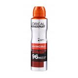 Izzadásgátló spray dezodor férfiaknak - L'Oreal Paris Men Expert Invincible 96H Non Stop, 150 ml