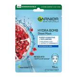 Intenzív Hidratáló Szövetmaszk Gránátalma Kivonattal - Garnier Skin Naturals Hydra Bomb Sheet Mask, 28 g