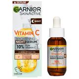 Éjszakai Szérum 10%-os Tisztaságú C-Vitaminnal -  Garnier Skin Naturals Vitamin C Brightening Night Serum, 30 ml