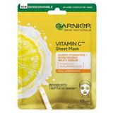 Szövetmaszk hidratáláshoz és fényesítéshez –  Garnier Skin Naturals Vitamin C Sheet Mask, 28 g