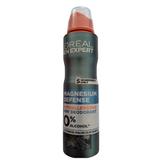 Izzadásgátló dezodor spray férfiaknak – L'Oreal Paris Men Expert Magnesium Defense Hypoallergenic 48H, 150 ml
