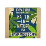 Szilárd natúr kender szappan – Faith in Nature Hand Made Soap Hemp, 100 g