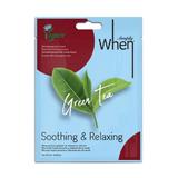 Vegán, nyugtató és ellazító zöldteás arcmaszk – Simply When Soothing & Relaxing Green Tea, 23 ml