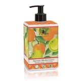 Növényi folyékony szappan mediterrán citrus és bergamott illattal - La Dispensa Florinda Sapone Liquido Agumi Mediterranei, 500 ml