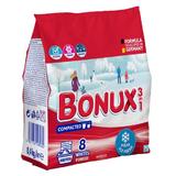 3 az 1-ben kézi mosópor friss téli illattal fehér ruhákhoz - Bonux 3 in 1 Whites Powder Polar Ice Fresh, 400 g