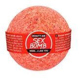 Eper pezsgő fürdőlabda - Beauty Jar Sex Bomb, 150 g