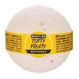 E-vitamin és mandarin parfüm fürdőgolyó - Beauty Jar Tutty Fruity, 150 g
