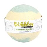 Fürdőlabda gyerekeknek zöld almával - Bubbles Summer Apple For Little & Big Kids, 115 g