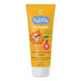 Fényvédő krém SPF50 gyermekeknek – Bebble My Friend Sun Protection Cream, 1+ Year, 75 ml