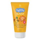 Testtej fényvédővel, SPF50  - gyermekeknek – Bebble My Friend Sun Protection Milk, 1+ Year, 150 ml