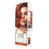 Féltartós 100% Vegán Hajfesték -  Neva Flashy Colors Terra Copper, árnyalata Réz-Vörös, 100 ml