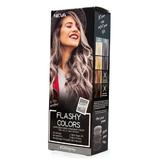 Féltartós 100% Vegán Hajfesték - Neva Flashy Colors Silver Gray, árnyalata Ezüstös Szürke, 100 ml