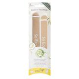 2 db ökológiai bambusz körömreszelő készlet –  So Eco Bamboo Nail Files, 1 szett