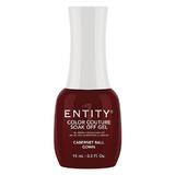 Pigmentált Zselés Körömlakk - Entity Color Couture Soak Off Gel, árnyalata "Cabernet Ball Gown",15 ml